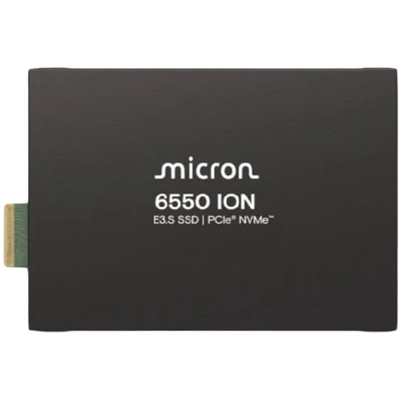Micron 6550 ION 30720GB NVMe E3.S (7.5mm) Enterprise SSD Single Pack
