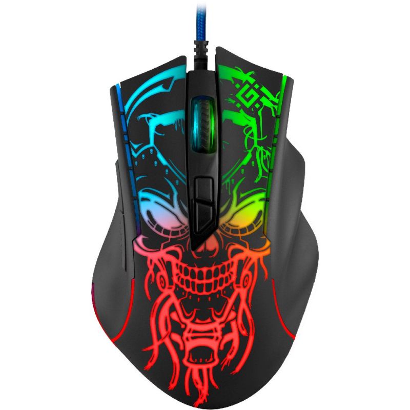 Miš Defender Bulletstorm GM-928, gaming žičani, rainbow