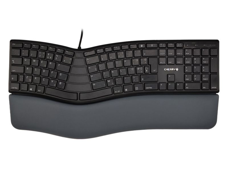 Keyboard Cherry KC 4500 ERGO, black, USB, UK SLO g.