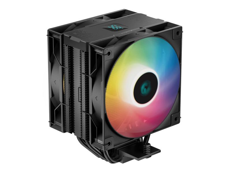 Air Cooler DeepCool AG400 Digital Plus ARGB, 2x 120mm, Black