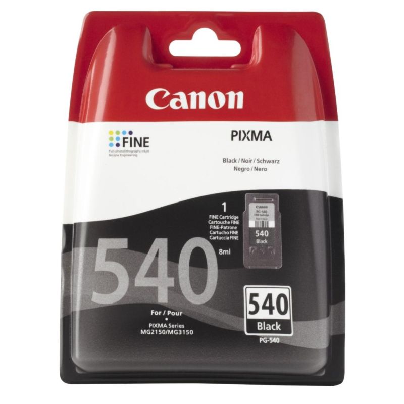 Tinta Canon PG-540bk black #5225B005