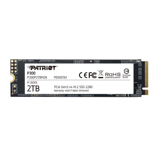 Patriot P300 PCIe M.2 INTERNAL SSD 1 TB | Gen. 3x4
