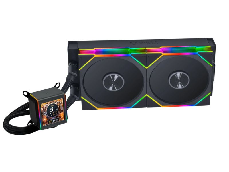 AIO Liquid Cooler Lian Li GALAHAD II LCD 280 TL Wireless, ARGB, black