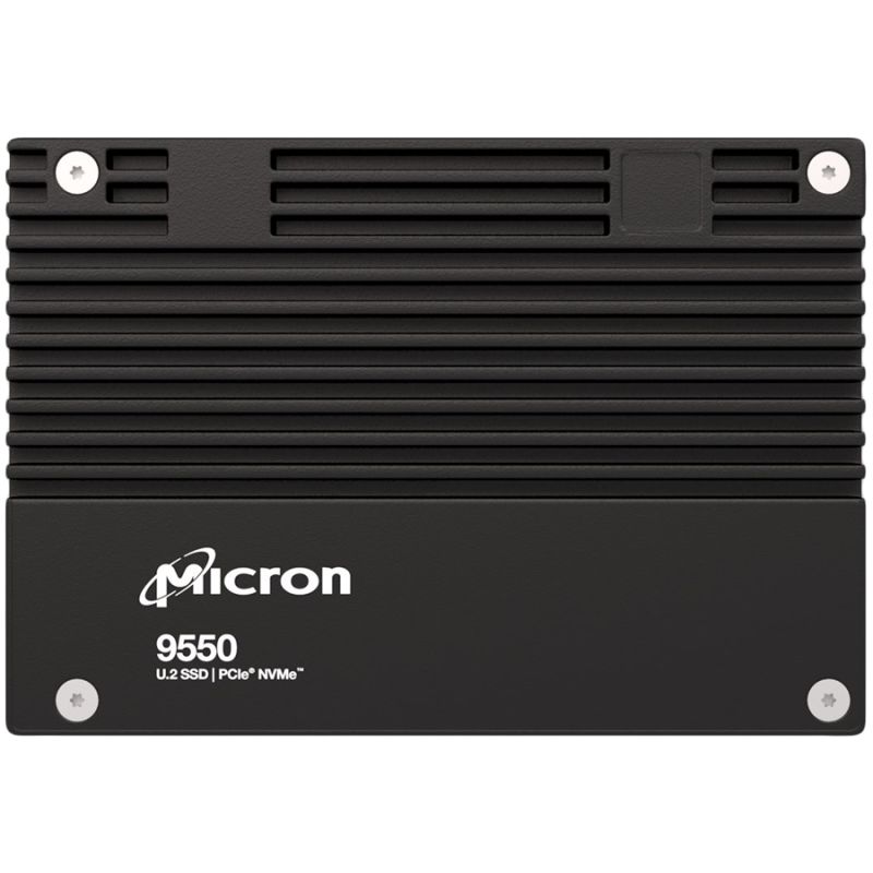 Micron 9550 PRO 15360GB, NVMe U.2 (15mm), Enterprise SSD, Read/Write: up to 14,000 MB/s / up to 10,000 MB/s, Single Pack
