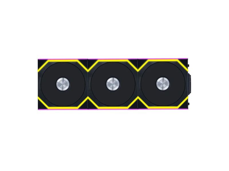 Fan Lian Li UNI FAN SL Wireless 120 ARGB PWM 120mm, 3 Pack + Controller, Black