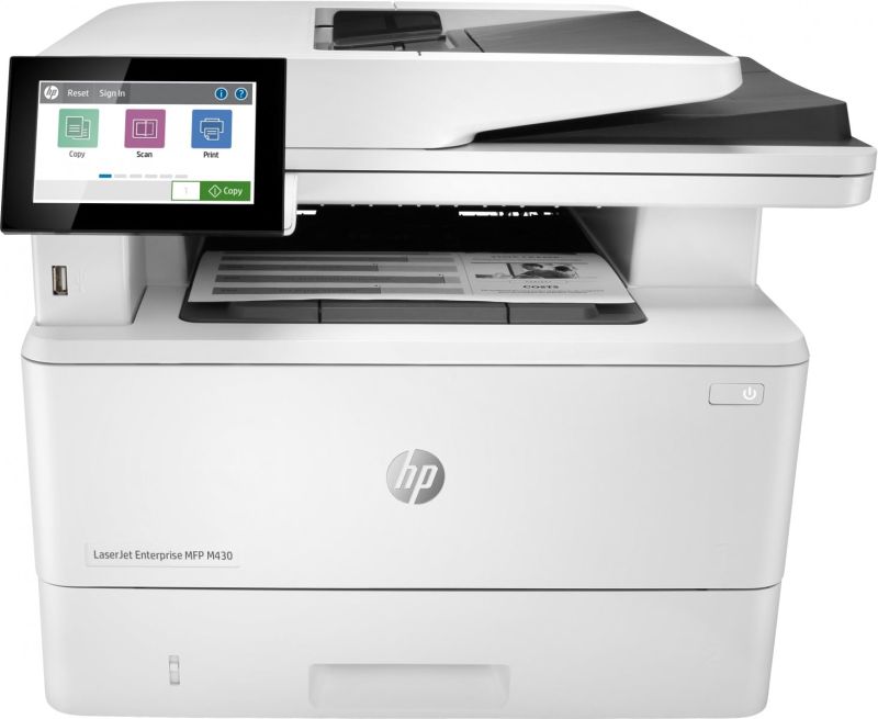 LaserJet Enterprise MFP M430f - Black and white - Printer for Business - Print - copy - scan - fax - 50-sheet ADF; Two-sided printing; Two-s