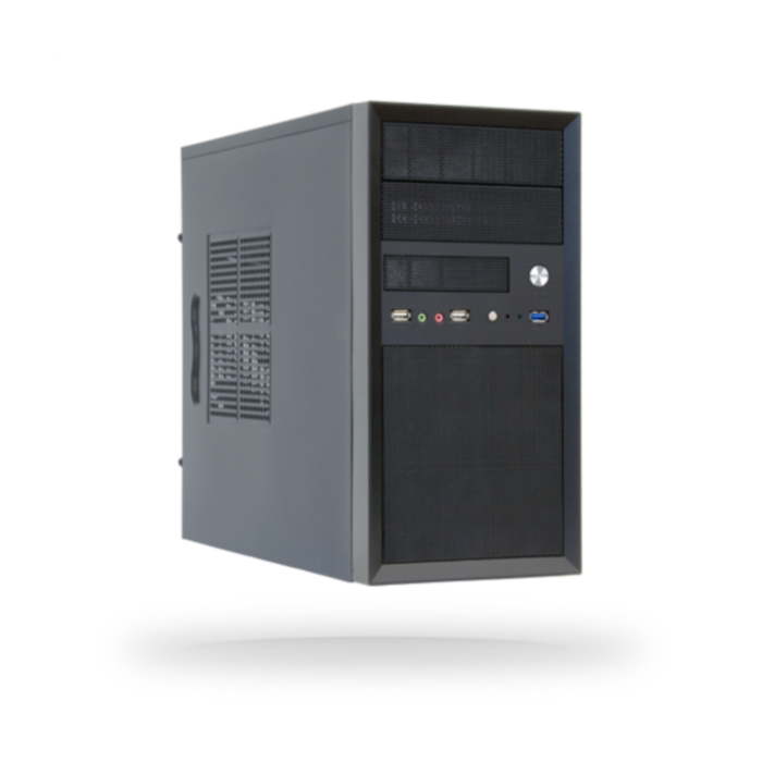Chieftec CT-01B-350GPB 350W USB3 mATX case with power supply