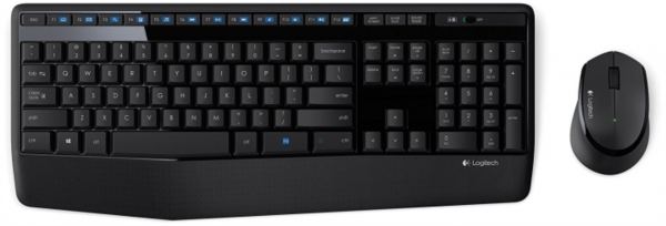 Logitech MK345 Comfort Wireless Keyboard and Mouse Combo, HR