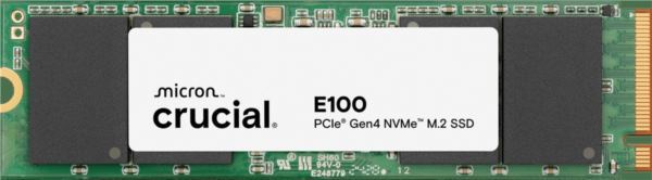 Crucial 2 TB M.2 SSD, E100 NVMe Gen. 4x4
