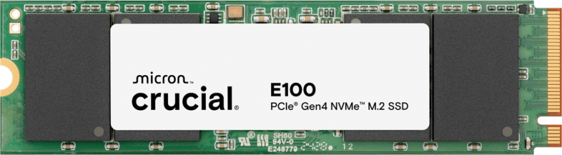 Crucial E100 1TB M.2 2280 NVMe SSD R/W:5000/4500 (CT1000E100SSD8)