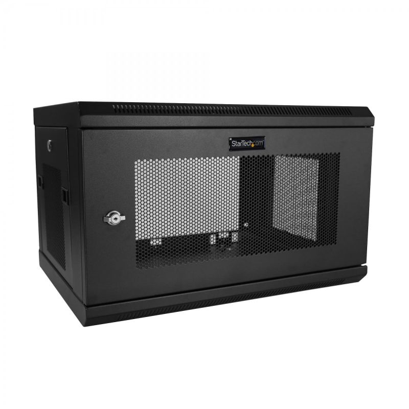 StarTech.com RK616WALM rack cabinet Wall mounted rack Black
