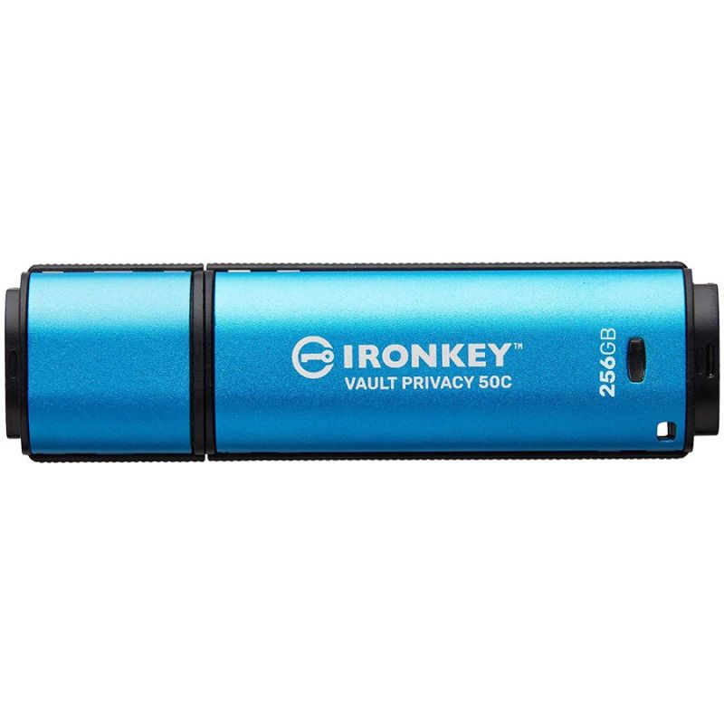 Kingston 128GB USB-C IronKey Vault Privacy 50C AES-256 Encrypted, FIPS 197