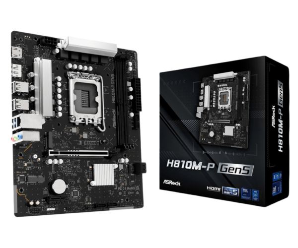 Asrock Intel LGA1851 H810M-P GEN5