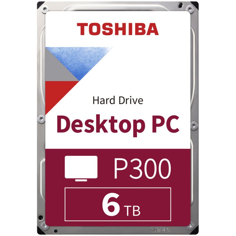 HDD Desktop TOSHIBA P300 6TB SMR, 3.5'', 128MB, 5400 RPM, SATA