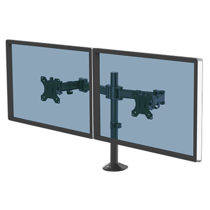 Fellowes Reflex dual monitor mount for monitors up to 32 inches