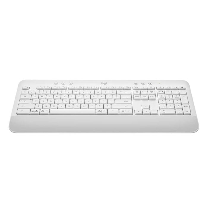 Logitech K650 Signature Keyboard, Wireless, White, US Layout