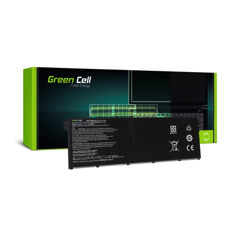 Green Cell (AC52) baterija 2200 mAh,11.4V za Acer Aspire E 11 ES1-111M ES1-131 E 15 ES1-512