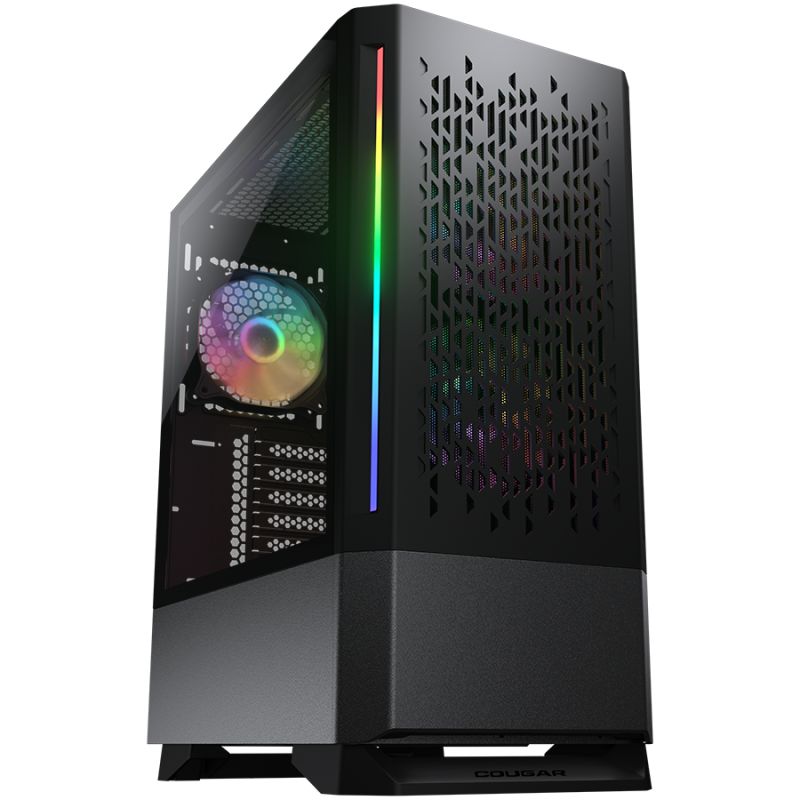 COUGAR MX430 Air RGB PC Case, Mid Tower, Black