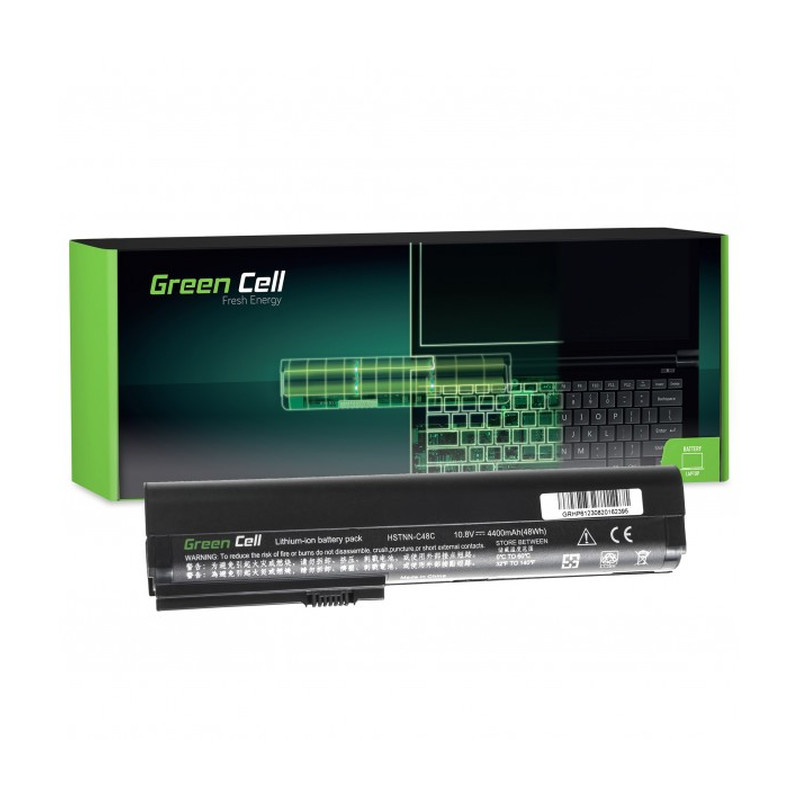 Green Cell (HP61) baterija 4400 mAh,10.8V (11.1V) SX09 HSTNN-DB2K za HP EliteBook 2560p 2570p