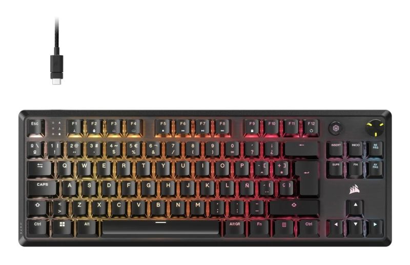 Corsair K70 CORE TKL keyboard Gaming USB Black