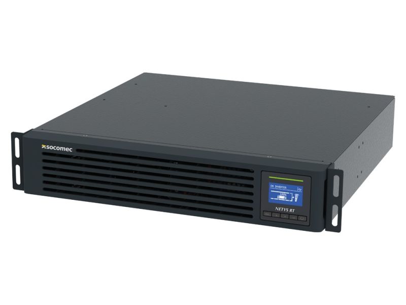 UPS SOCOMEC Netys RT 1000VA, 1000W, Rack/tower, On-line, sine w., USB, LCD