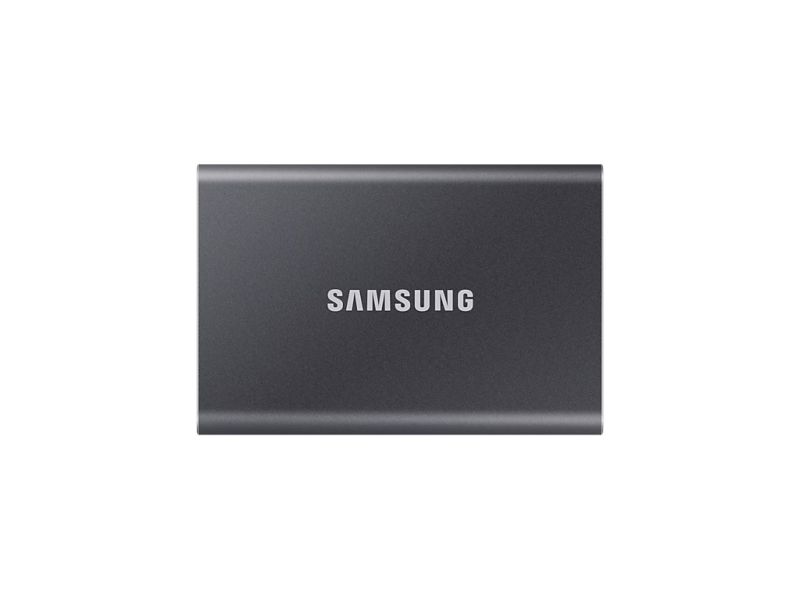 Portable SSD 4TB Type-C USB 3.2 Gen2 V-NAND UASP, Samsung T7, Gray, MU-PC4T0T/WW