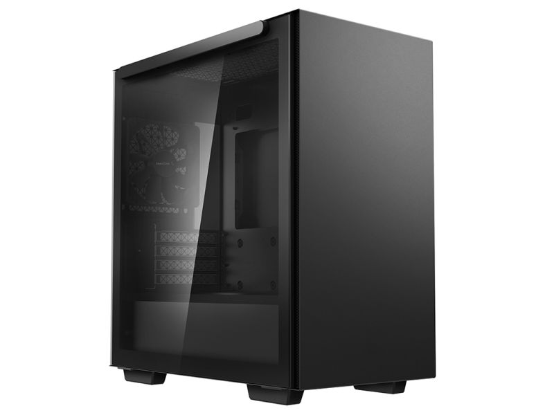 Case DeepCool MACUBE 110, Micro-ATX, Tempered glass, Black
