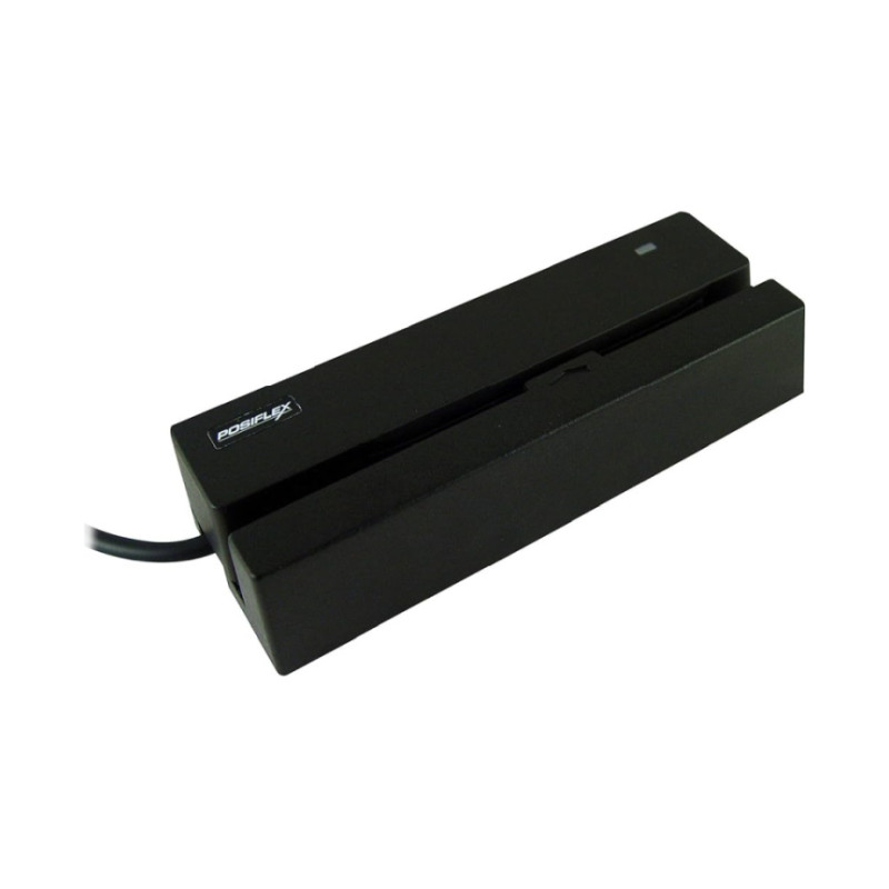 Posiflex MR-2100U-3-B trostazni čitač magnetskih kartica, USB, crni