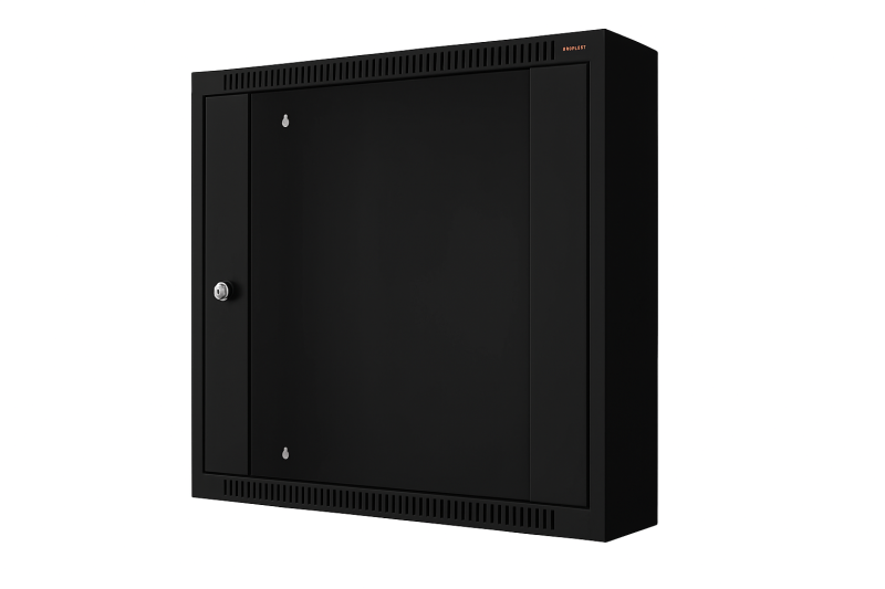 Canovate 12U SLIMLINE 600x150x599  zidni ormar CRNE boje(WKE-9-1261A)