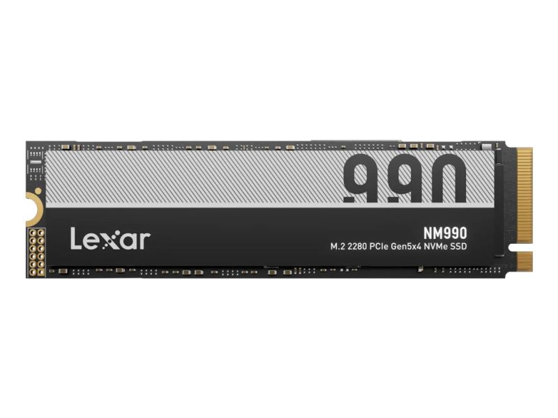 SSD 2TB M.2 80mm PCI-e 5.0 x4 NVMe, Lexar NM990 (LNM990X002T-RNNNG)