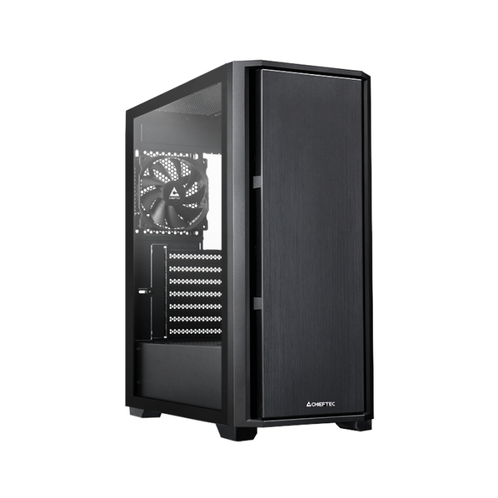 CHIEFTEC Pro Midi TG ATX case, black