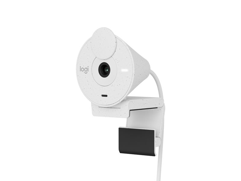 Webcam Logitech Brio 300, Off-White, USB