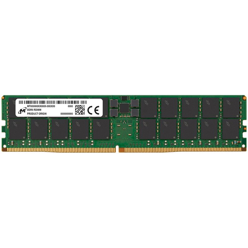 MICRON DDR5 RDIMM 128GB 2Rx4 6400 CL52 (32Gbit) (Single Pack)