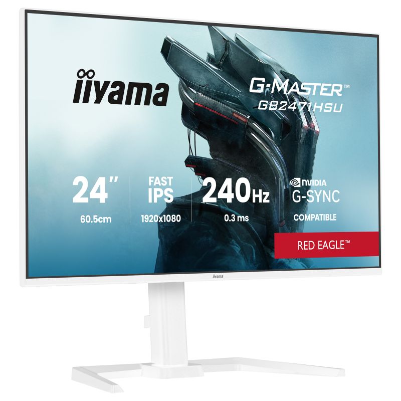 iiyama G-MASTER Red Eagle™ GB2471HSU-W1 Gaming-Monitor 60,5 cm (24