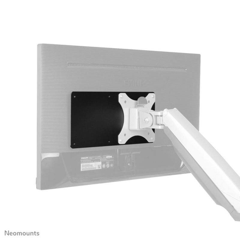 Neomounts THINCLIENT-01 CPU holder Monitor stand-mounted CPU holder Black