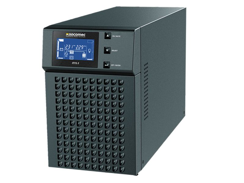 UPS SOCOMEC ITyS-E 2000VA, 1600W, On-line, sin. wave, USB, LCD