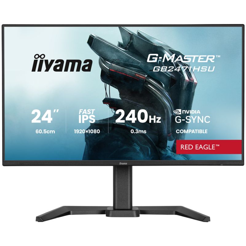 IIYAMA Gaming Monitor GB2471HSU-B1 G-MASTER 23.8