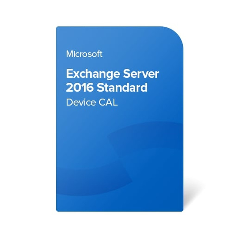 Microsoft Exchange Server 2016 Standard Device CAL ESD elektronička licenca