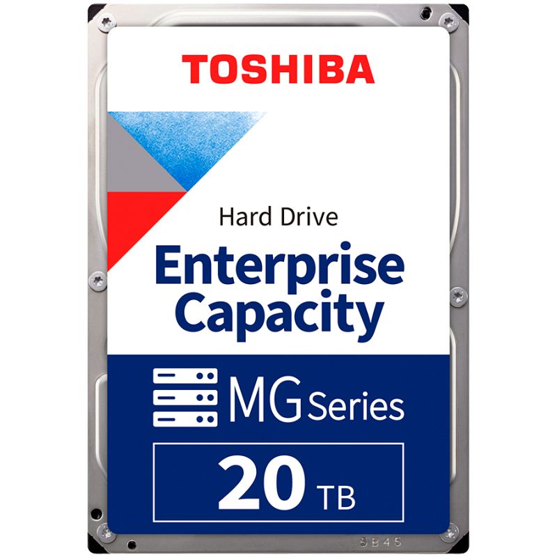 HDD Server TOSHIBA MG10 20TB MAMR 4Kn, 3.5'', 512MB, 7200RPM, SAS, SKU: HDEA00TGEA51F