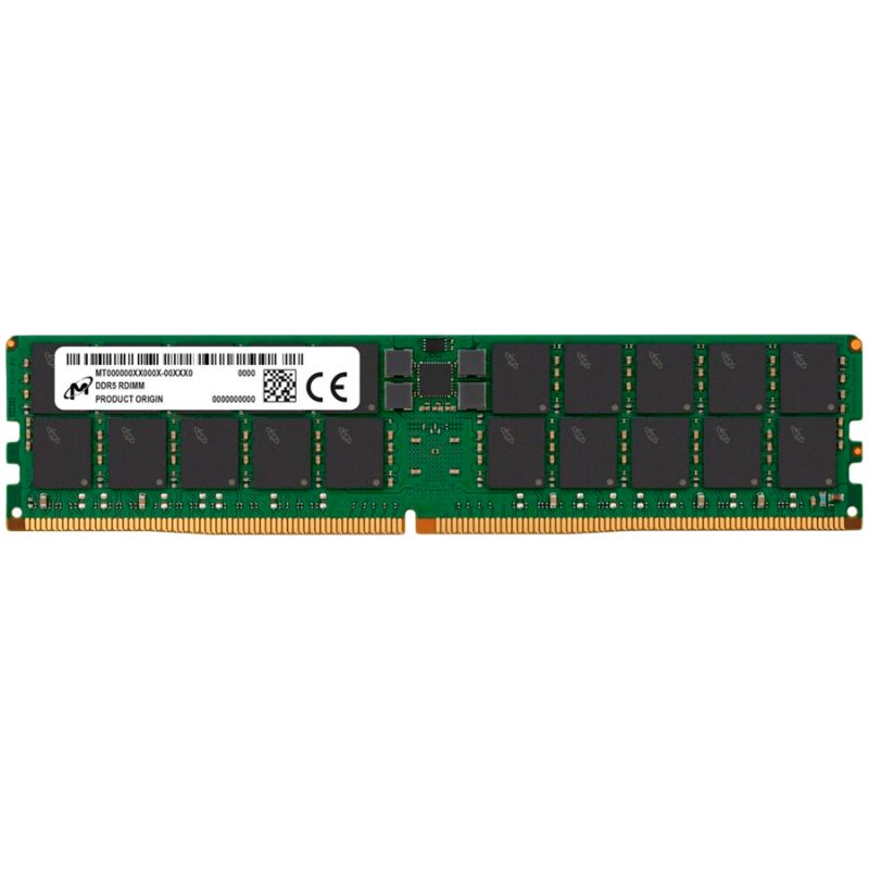 Micron DDR5 RDIMM 96GB 2Rx4 4800 CL40 (24Gbit) (Single Pack)
