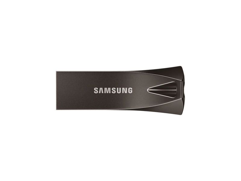 USB Flash Drive Samsung BAR Plus, 128GB, USB 3.1 400 MB/s, Titan Gray