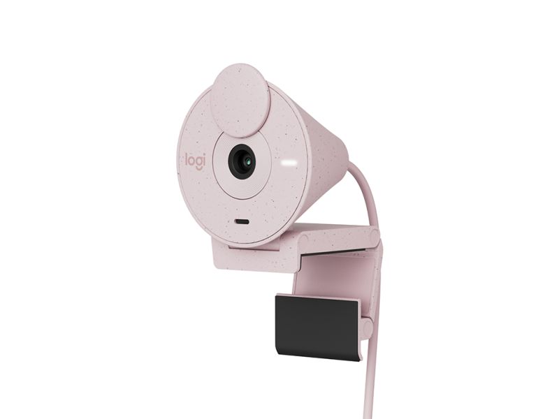 Webcam Logitech Brio 300, Rose, USB