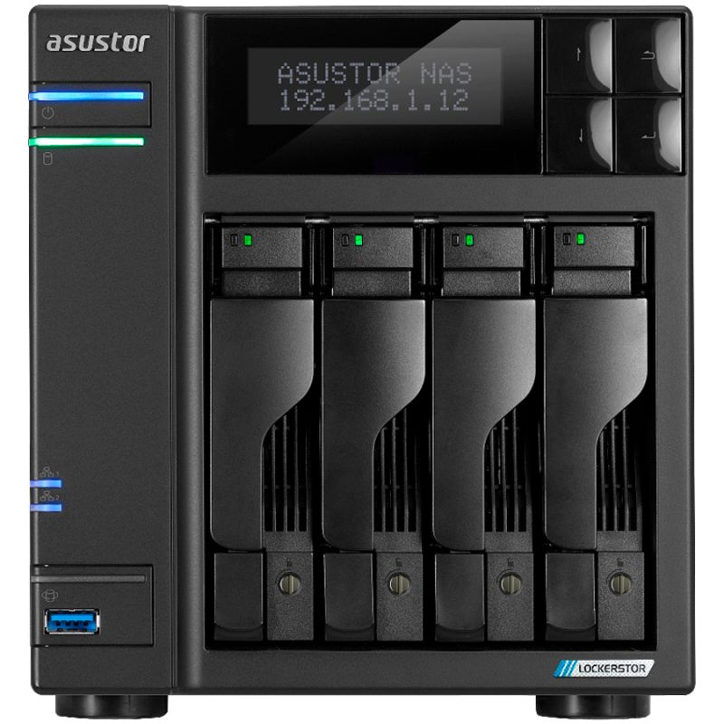 ASUSTOR NAS Lockerstor4 Gen2+ 4x 3.5