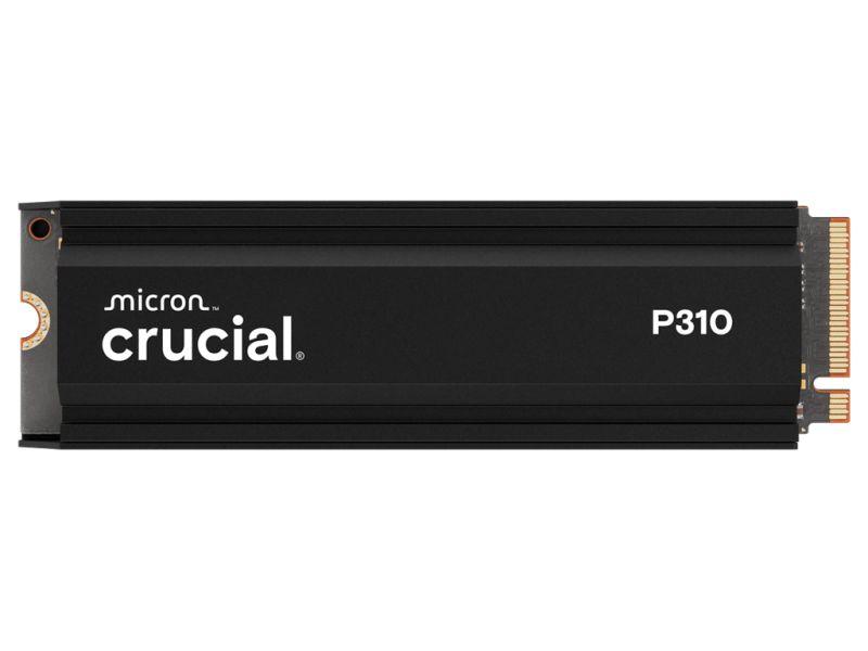 SSD 1TB M.2 80mm PCI-e 4.0 x4 NVMe, CRUCIAL P310 Heatsink (CT1000P310SSD5)