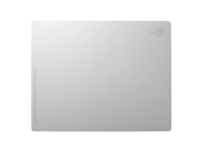 Mousepad ASUS ROG Moonstone Ace L, White, Tempered Glass