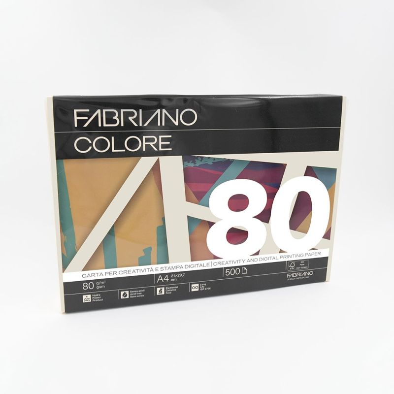 Papir Fabriano Colore A4/80g onice 500L 75621297 soft