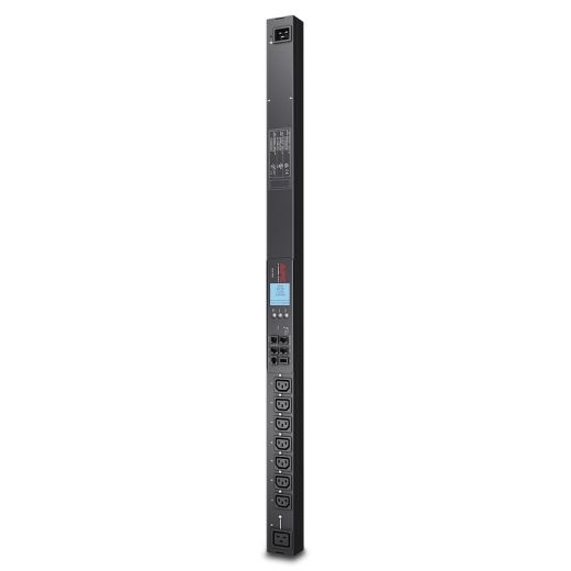 APC Rack PDU 2G, Switched, ZeroU, 16A, 100-240V, (7) C13 (1) C19