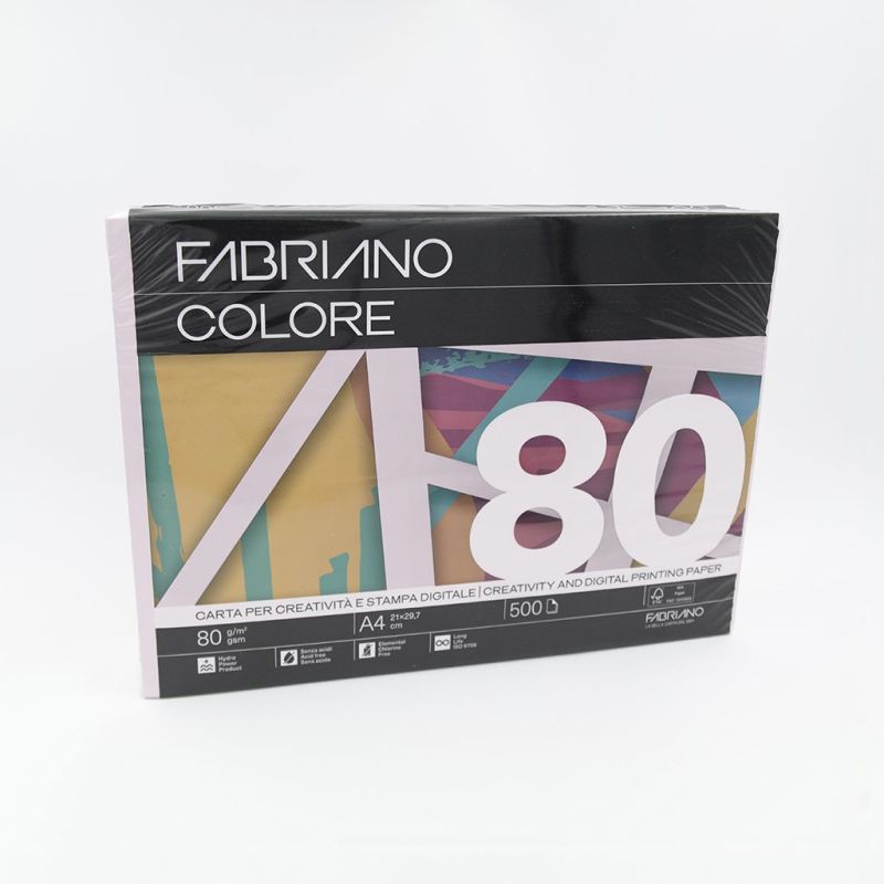 Papir Fabriano Colore A4/80g lavanda 500L 74821297 soft