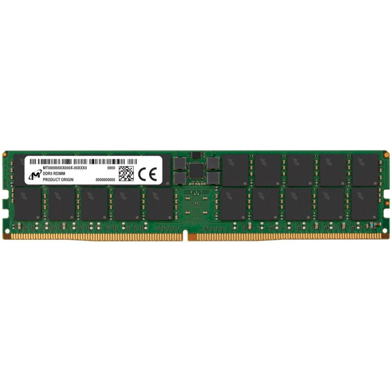 Micron DDR5 RDIMM 128GB 2Rx4 5600 CL46 (32Gbit) (Single Pack)