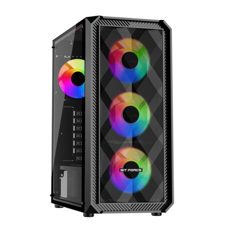 BIT FORCE računalo GAMER PC Ryzen 5 5500, 32GB DDR4, 1TB SSD, RX 7600 8GB, Win 11 Pro